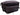 Banjo Brothers Expanding Rack Top Bag: Black