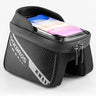 ROCKBROS Bike Front Frame Bag Double Zipper Bicycle Top Tube Handlebar Phone Bag - Gio's Outdoors -ROCKBROSUSA