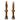 Peaty's Holeshot Fast Flow Tubeless Valves 42mm Bourbon Pr