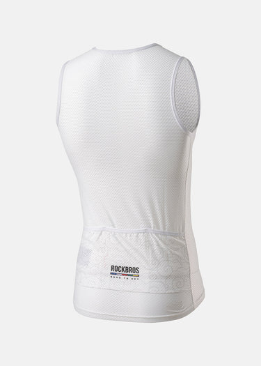 【ROAD TO SKY】by ROCKBROS Unisex Sleeveless Mesh Cycling Base Layer in Various Colours - Gio's Outdoors -ROCKBROSUSA