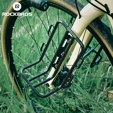 ROCKBROS Aluminium Alloy Front Fork Rack - Lightweight, 3KG - Gio's Outdoors -ROCKBROSUSA