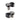 Box components BOX Two Brake Post Extender Pair Black M10 x 1.25 Canti Post Extender