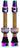 CushCore Tubeless Presta Valve Set - 55mm Oil Slick