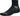 Swiftwick Aspire Quarter Crew Socks - 2" Black Medium