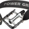 Power Grips High Performance Pedal Kit - Aluminum 9/16" Black XL