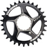 RaceFace Narrow Wide Direct Mount CINCH Aluminum Chainring - Shimano 12-Speed requires Hyperglide+ compatible chain 30t BLK