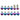 Better Bolts Titanium Sensor Rotor Bolt Kit Rainbow 12/Count