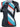 Teravail Waypoint Women's Jersey - Black White Blue Red Large