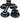 SeaSucker Talon 1-Bike Roof Rack - HUSKE QR Fork Mount Rear Wheel Holder BLK