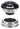 Full Speed Ahead Orbit Z 1-1/8" Internal Headset Black