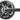 Shimano Tiagra FC-4703 Crankset - 170mm 10-Speed 50/39/30t 110/74 Asymmetric BCD Hollowtech II Spindle Interface Gray