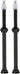 Vision Tubeless Valve 100mm 2-piece