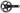 SRAM Force 1 Crankset - 172.5mm 10/11-Speed 42t 110 BCD GXP Spindle Interface BLK