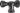 Lezyne Control Drive Co2 Slip fit head only Black