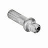 Sapim Double Square Alloy Nipple 14g/16mm Silver 100/Ct