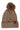 Coil Chevron Knitted Fleece Lined Beanie - Gio's Outdoors -Cap Zone
