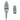Trickstuff M8x0.75 Fitting For Beta Kevlar Hose Silver Each