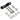 Hope Flat Mount Caliper Adapter Rear-160 (Y) Black