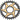 TRP CR-M9050 Boost Direct Mount Chainring - 34t 12-Speed CINCH Mount 3mm Offset 7075-T6 Aluminum Sandblasted BLK/Gold