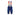 Short Santini Trek Replica Bib Small Blue/Yellow
