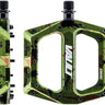 DMR Vault Pedals - Platform Aluminum 9/16" Liquid Camo Green