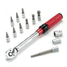 1/4 Torque 2–24Nm Micrometer Click Torque Wrench, 72-Tooth Gear Professional Precision ±3%High Accuracy - Gio's Outdoors -ROCKBROSUSA