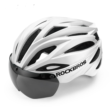 ROCKBROS Trail Helmet with Magnetic Goggles, Ionic+? Technology, and Adjustable Fit - Gio's Outdoors -ROCKBROSUSA