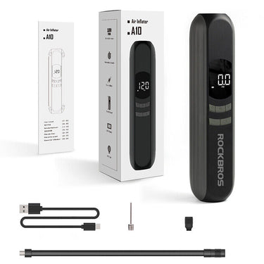ROCKBROS Electric Bike Pump with Intelligent Digital Display - Gio's Outdoors -ROCKBROSUSA