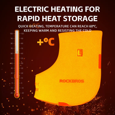 USB Charging Heated Winter Handlebar Mittens for Winter Cycling - Gio's Outdoors -ROCKBROSUSA