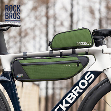 【ROAD TO SKY】by ROCKBROS Deluxe Top Tube Cycling Bag in Various Colours - Gio's Outdoors -ROCKBROSUSA