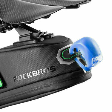 ROCKBROS Waterproof Cycling Rear Saddle Bag Bike Rear Seatpost Panniers MTB Bike Accessories 1L/1.5L - Gio's Outdoors -ROCKBROSUSA