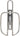 PDW ZigZag Water Bottle Cage - Silver