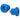 Cardiff Silicone Bar End Plugs Blue 