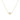 10K Yellow Gold 1/10 Cttw Diamond Leaf and Branch 18" Pendant Necklace (H-I Color, I1-I2 Clarity)