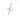 10K Yellow Gold 5/8 Cttw Miracle Set Round Diamond Circle Link Cross Pendant Necklace for Men (H-I Color, SI1-SI2 Clarity) - NO CHAIN INCLUDED