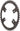 Wolf Tooth Shimano 110 Asymmetric BCD Chainring - 48t 110 Asymmetric BCD 4-Bolt Drop-Stop B For Shimano Cranks BLK