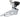 microSHIFT R9 Front Derailleur 9-Speed Triple 50/39/30T 31.8/34.9 Band Clamp Shimano Compatible