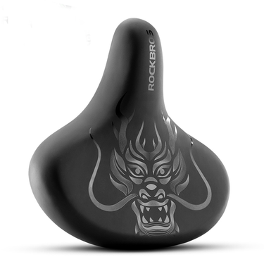 ROCKBROS Comfort Shock Absorption Bike Saddle Soft Wide Seat for Men Women - Gio's Outdoors -ROCKBROSUSA