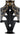 Portland Design Works Owl Cage: Black/Gold