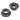 Sugino Crank Fixing Nuts JIS 14mm - Pair
