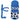 Ventura PBO-300 Water Bottle 300ml / 10oz Blue