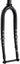 Surly Midnight Special Fork - 650b/700c 12x100mm Thru-Axle 1-1/8" Straight Steerer Steel 50mm Offset BLK