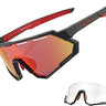 ROCKBROS Cycling Glasses Polarized Photochromic Sunglasses Riding Goggles 2 Lens - Gio's Outdoors -ROCKBROSUSA