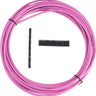 Jagwire 5mm Sport Brake Housing with Slick-Lube Liner 10M Roll Pink