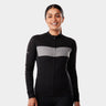 Trek Circuit LTD LS Women Large Black/Charcoal Jersey