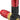 Lezyne ABS-1 Pro HP Pump Chuck Head: Red