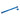 Burgtec Santa Cruz V10 182mm Rear Axle Deep Blue  