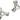 Lezyne 3-Way Triple Spoke Wrench 3.23 3.30 3.45mm: Silver