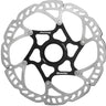 SwissStop Catalyst Pro Disc Rotor - 220mm CenterLock Silver/Black