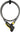 OnGuard Akita Cable Lock with Key: 6' x 12mm Gray/Black/Yellow